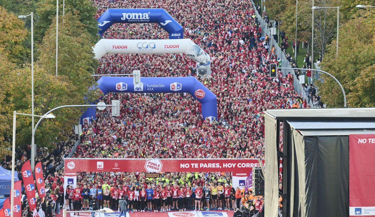 Salida de la Carrera Ponle Freno Madrid