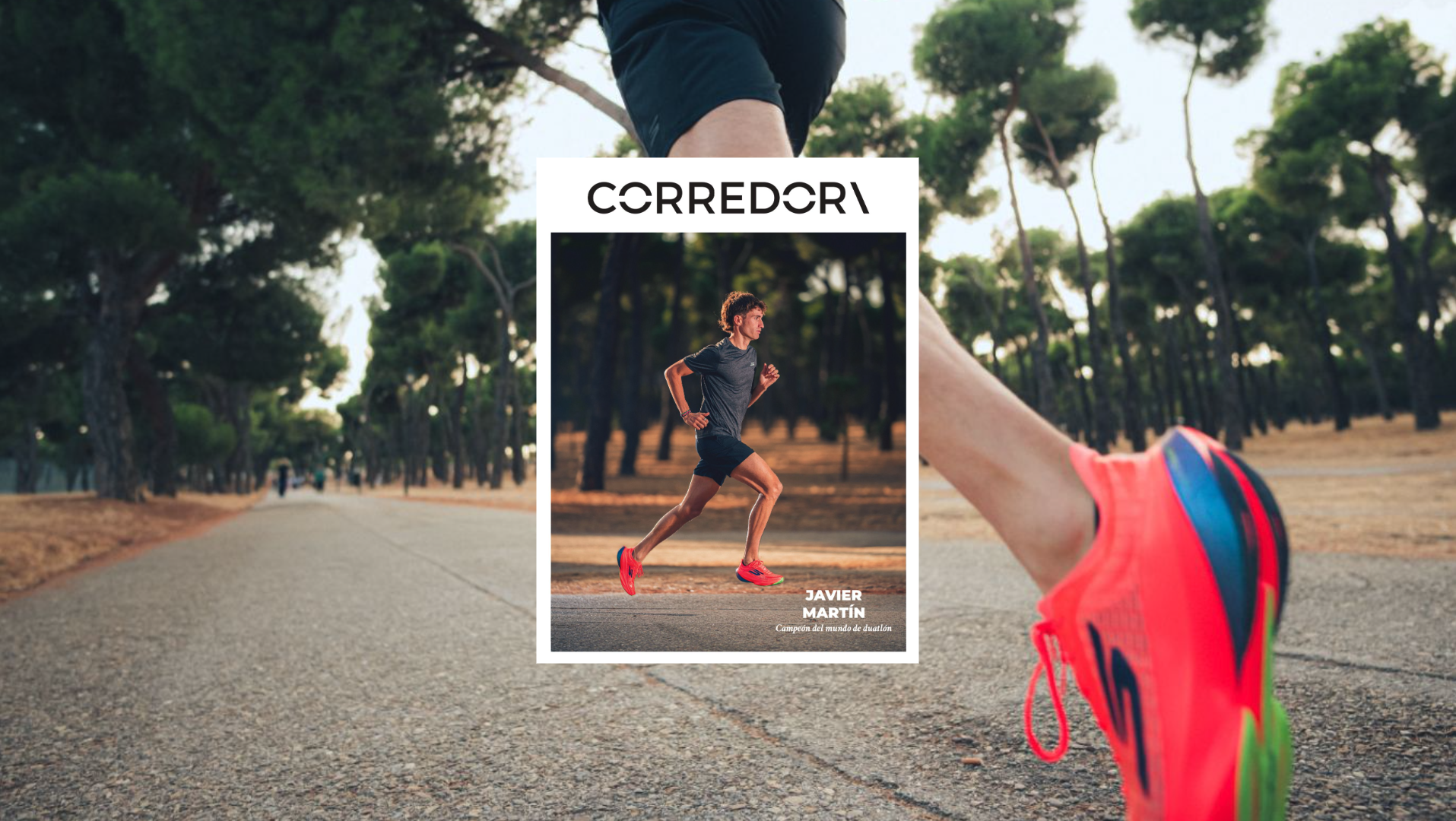 Javito Martín protagoniza el nuevo número de la Revista Corredor. VSM PHOTOEVENTS.