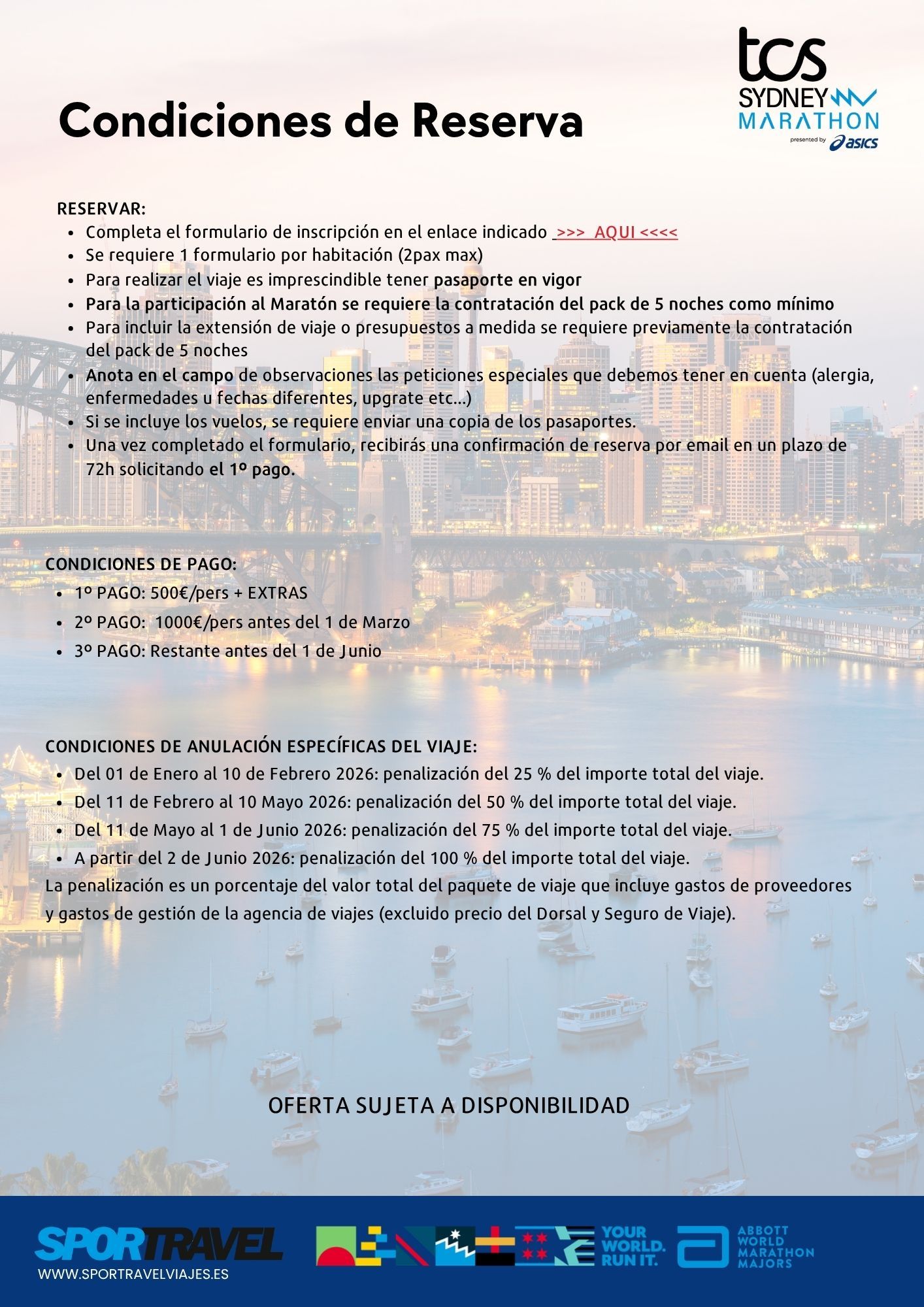 OFERTA MARATON DE SIDNEY A LA CARTA (5)