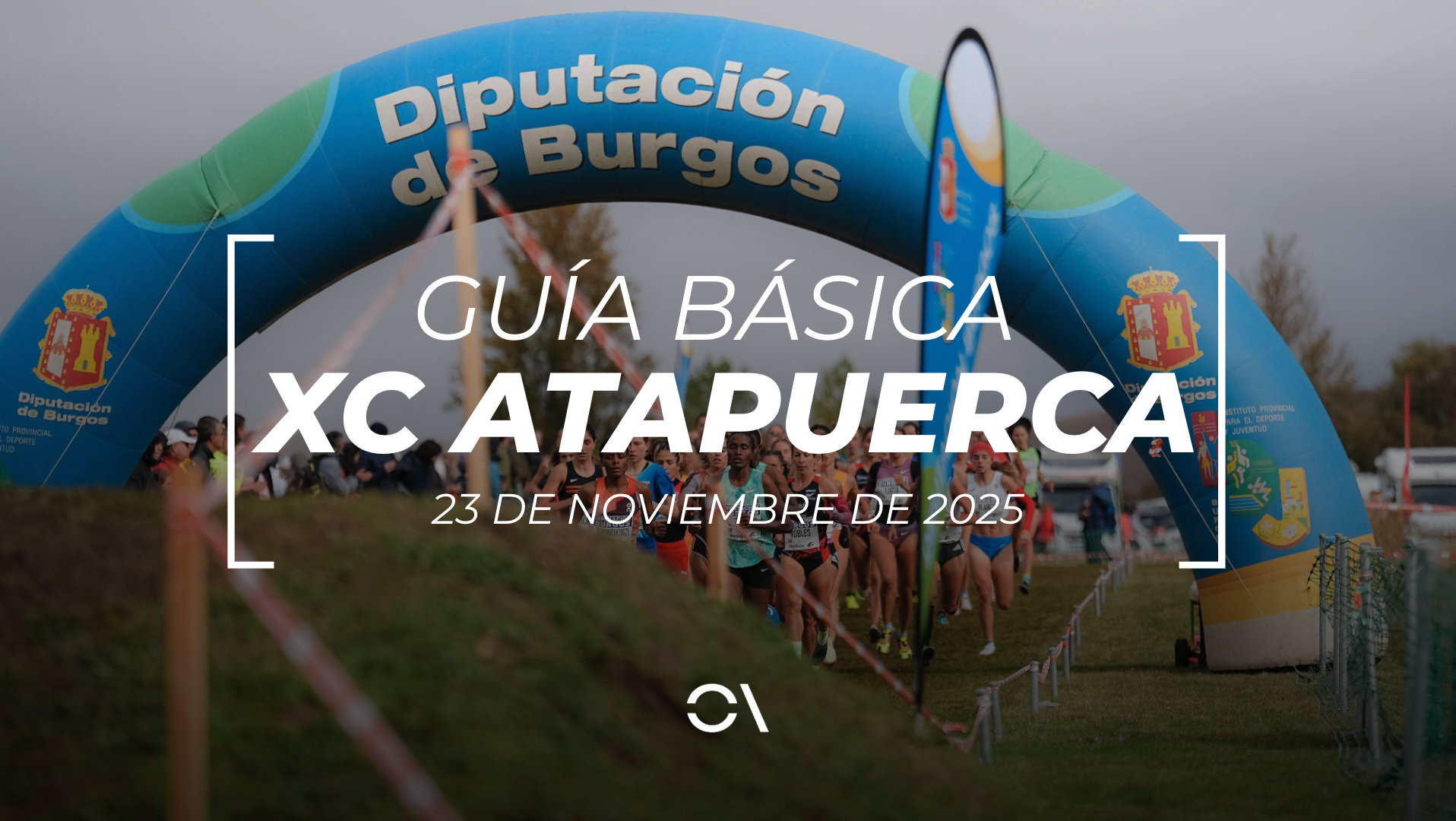 Todo listo para una nueva edición del Cross de Atapuerca. SPORTMEDIA.