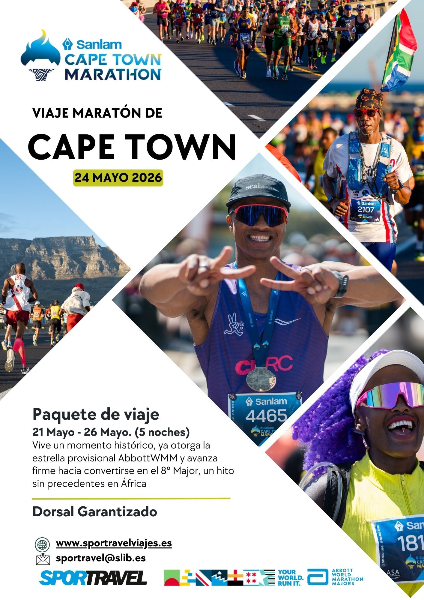 Viaja al Maratón de Ciudad del Cabo con Sportravel