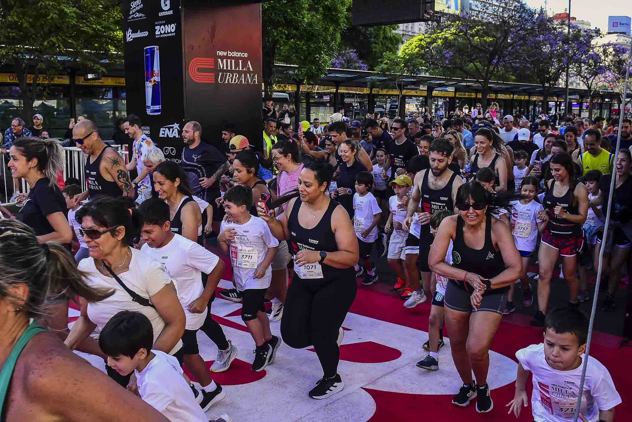NB Milla Urbana Buenos Aires incluyó a atletas de todas las edades y niveles
