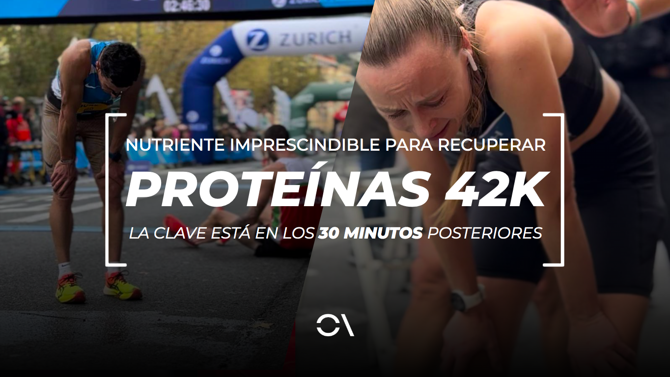 Así te ayudan las proteínas a recuperarte tras un maratón.