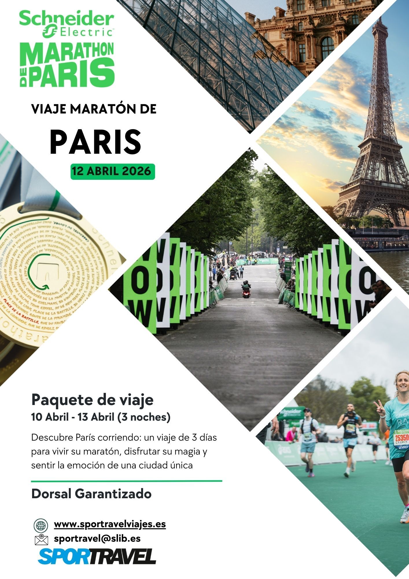 La oferta de Sportravel para el Maratón de París 2025