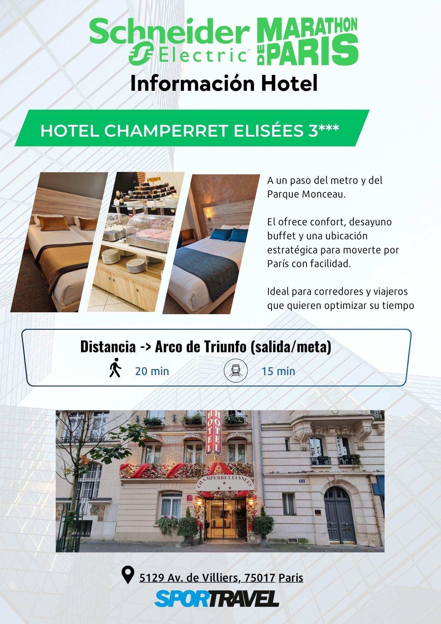 El mejor hotel para disfrutar del Maratón de París 2025