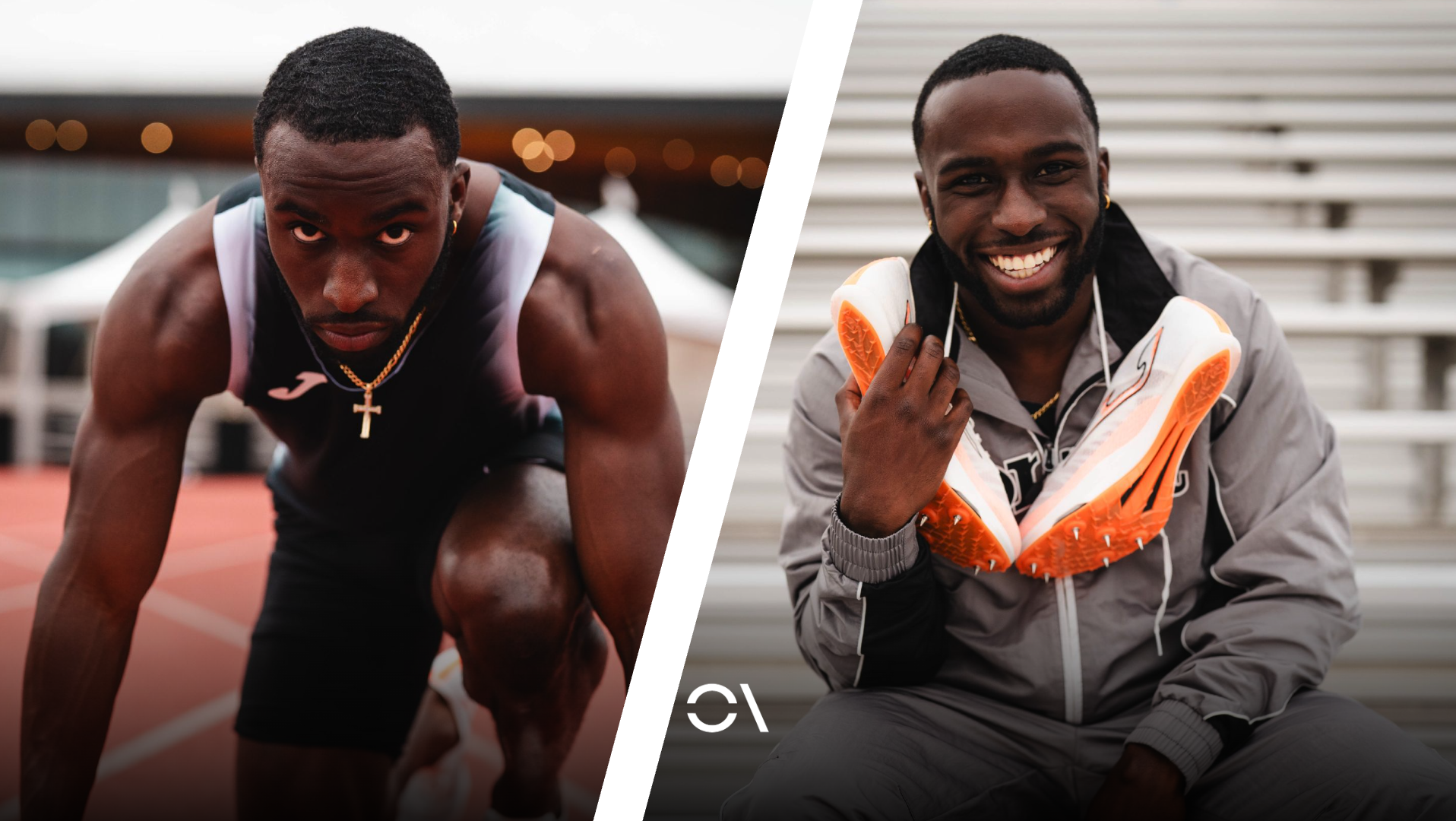 Joma amplía su equipo de atletas de élite con el velocista estadounidense Marcellus Moore.