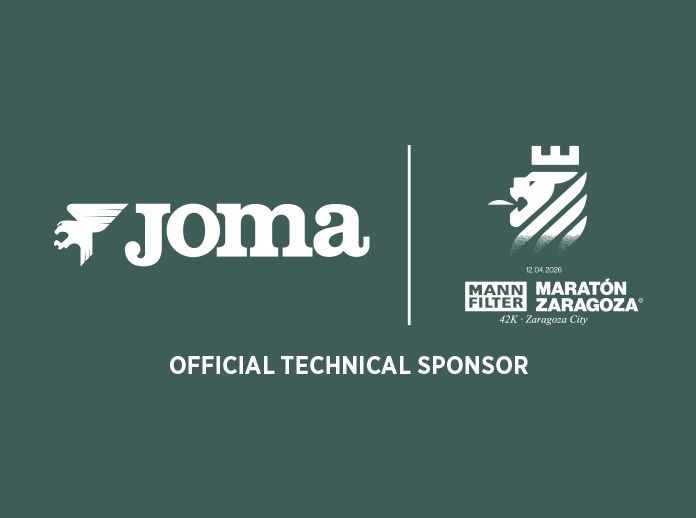 Joma refuerza su compromiso con el running gracias a su alianza con el Maratón de Zaragoza.