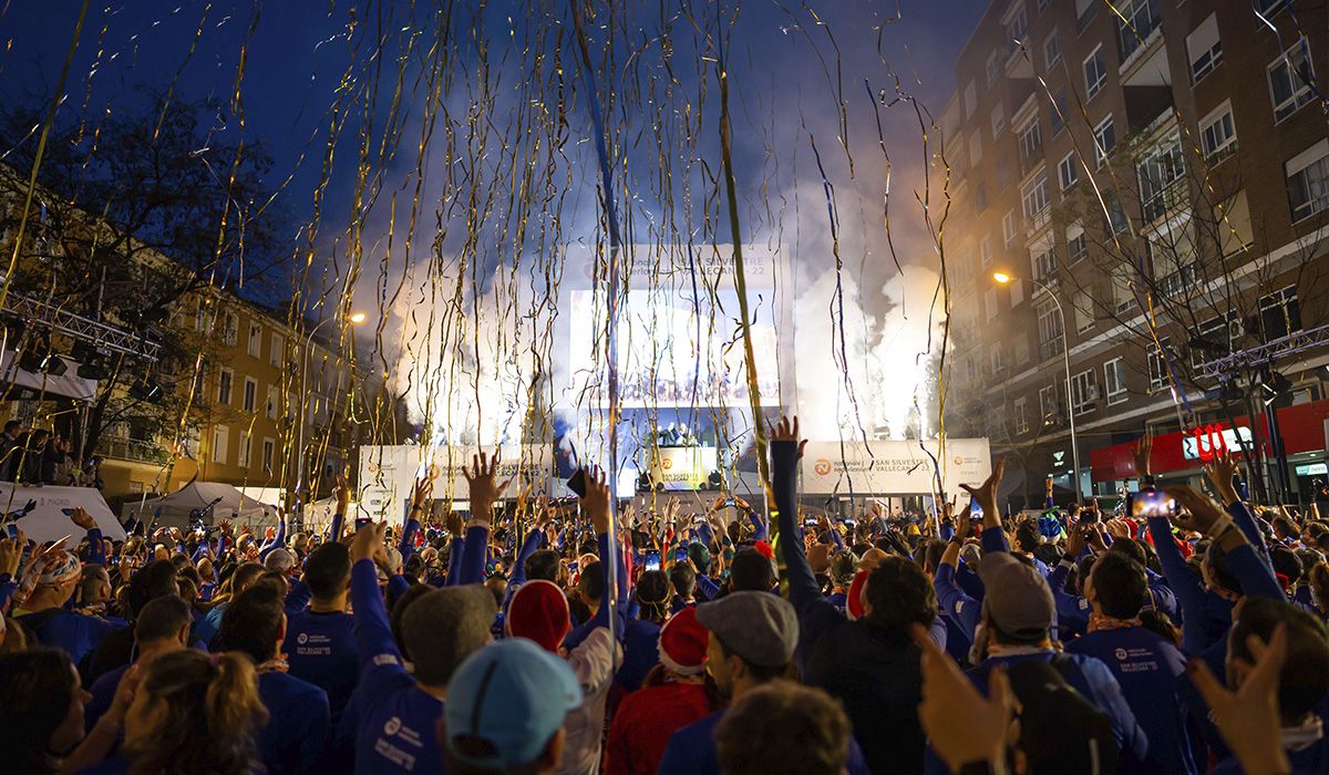 Imagen de la salida de la San Silvestre Vallecana