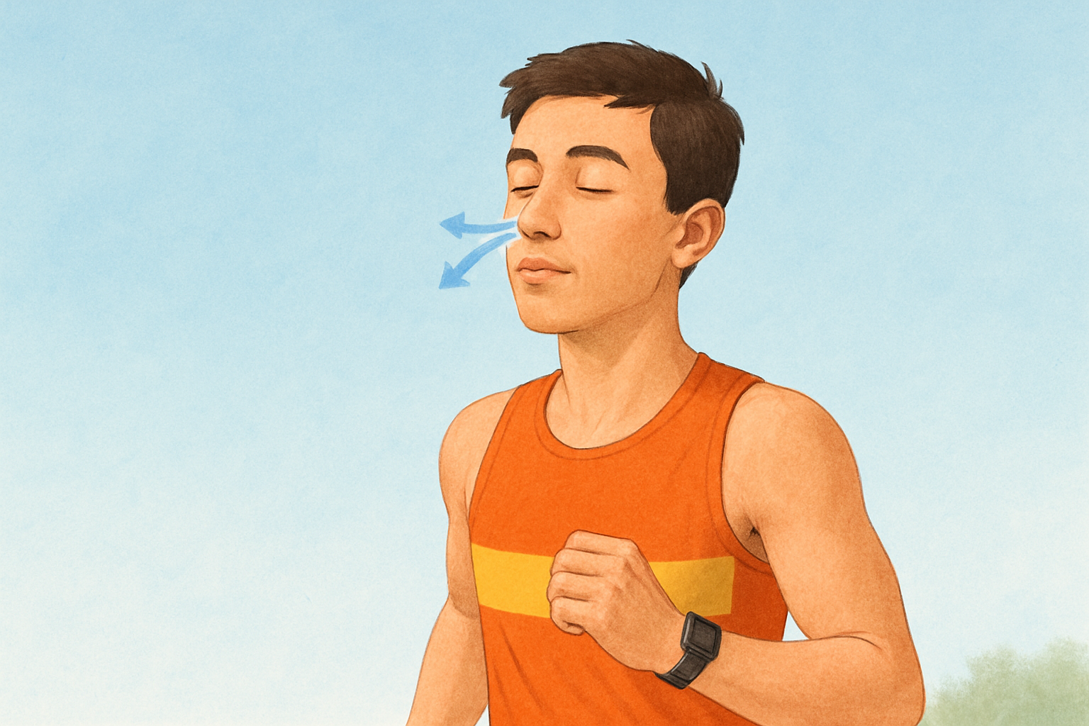 ¿Es mejor respirar solo por la nariz al correr? La ciencia dice: no siempre y no para todos los ritmos. 