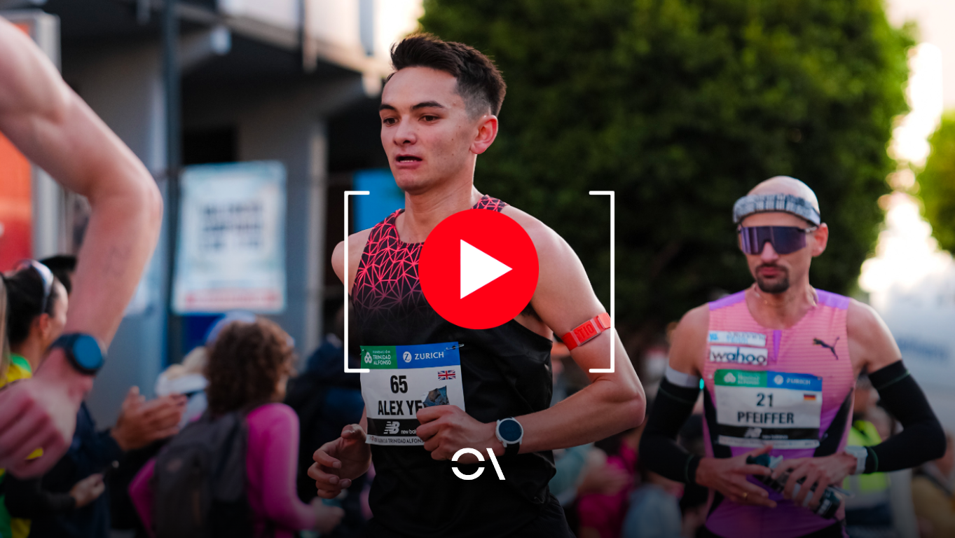 Alex Yee ha volado en el Maratón de Valencia 2025. SPORTMEDIA.
