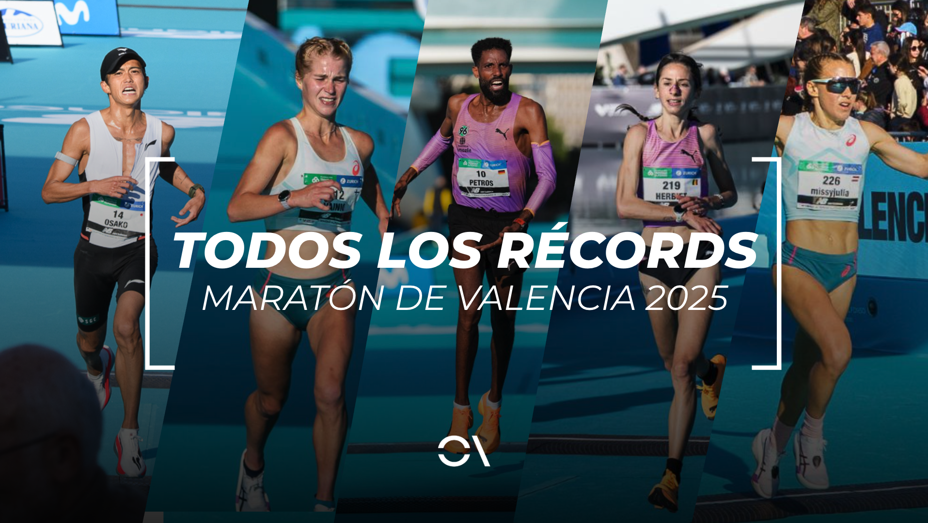 Todos los récords nacionales del Maratón de Valencia 2025.