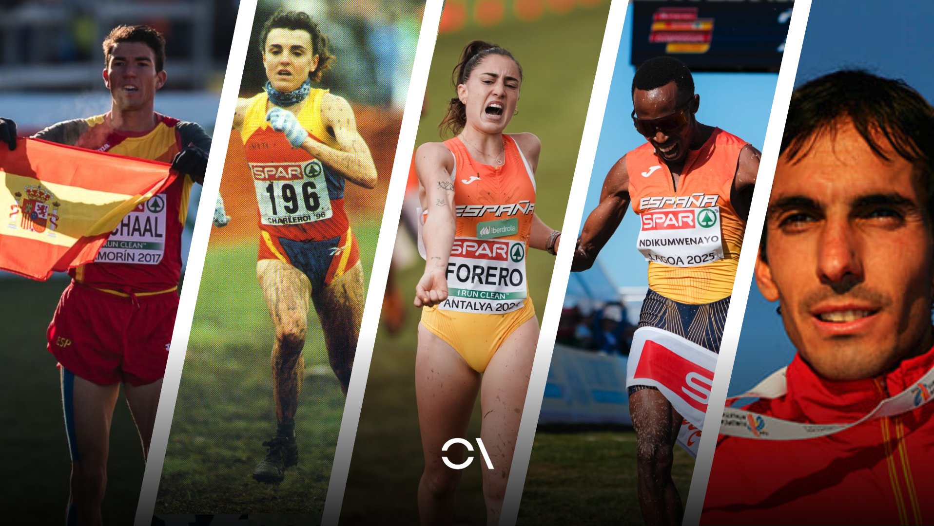 Todas las medallas de España en la historia de los Europeos de Cross.