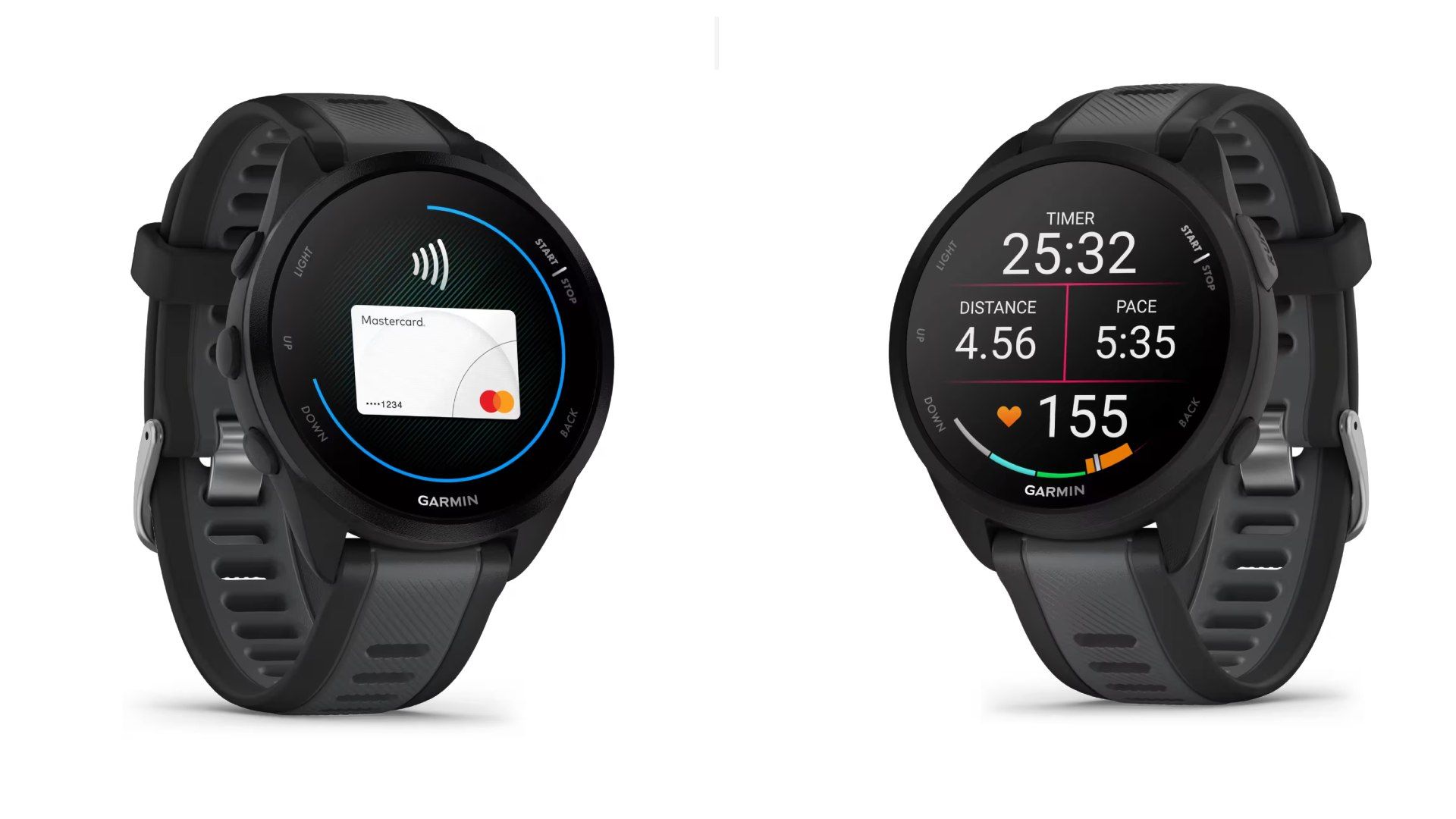 GARMIN FORERUNNER 165.