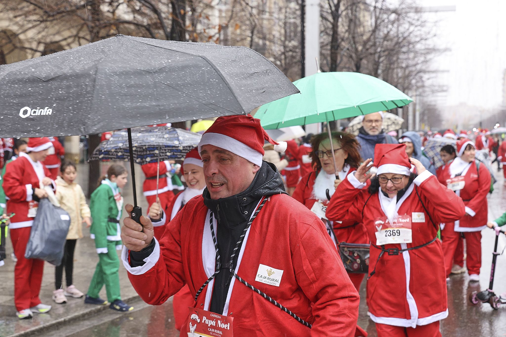 Las mejores fotos de la Carrera de Papá Noel Caja Rural de Aragón. 617