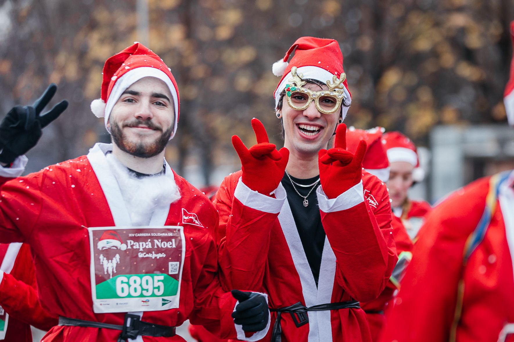 Las 30 fotos más top de la Carrera de Papá Noel de Madrid 2025.Late mi Lente (12)