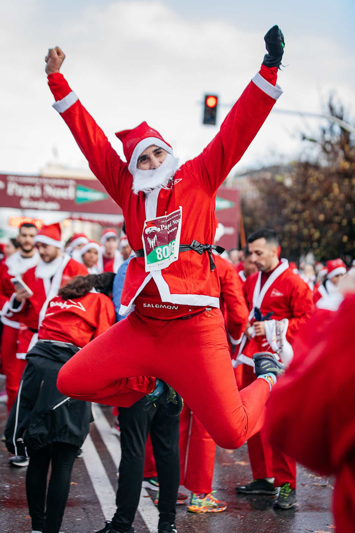 Las 30 fotos más top de la Carrera de Papá Noel de Madrid 2025.Late mi Lente (24)