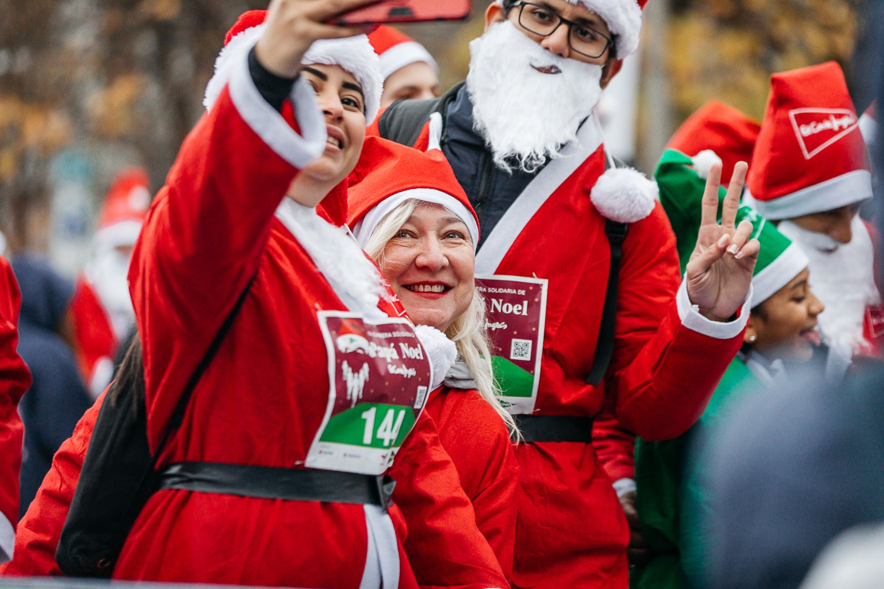 Papá Noel Salida Late mi Lente 50