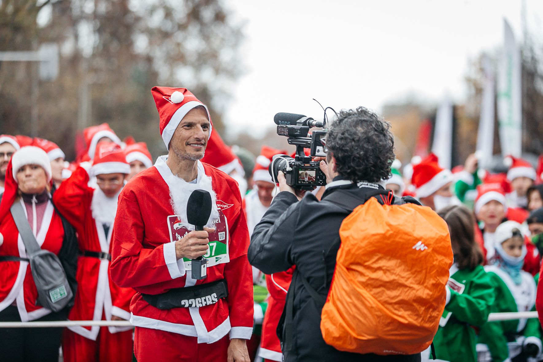 Papá Noel Salida Late mi Lente 70
