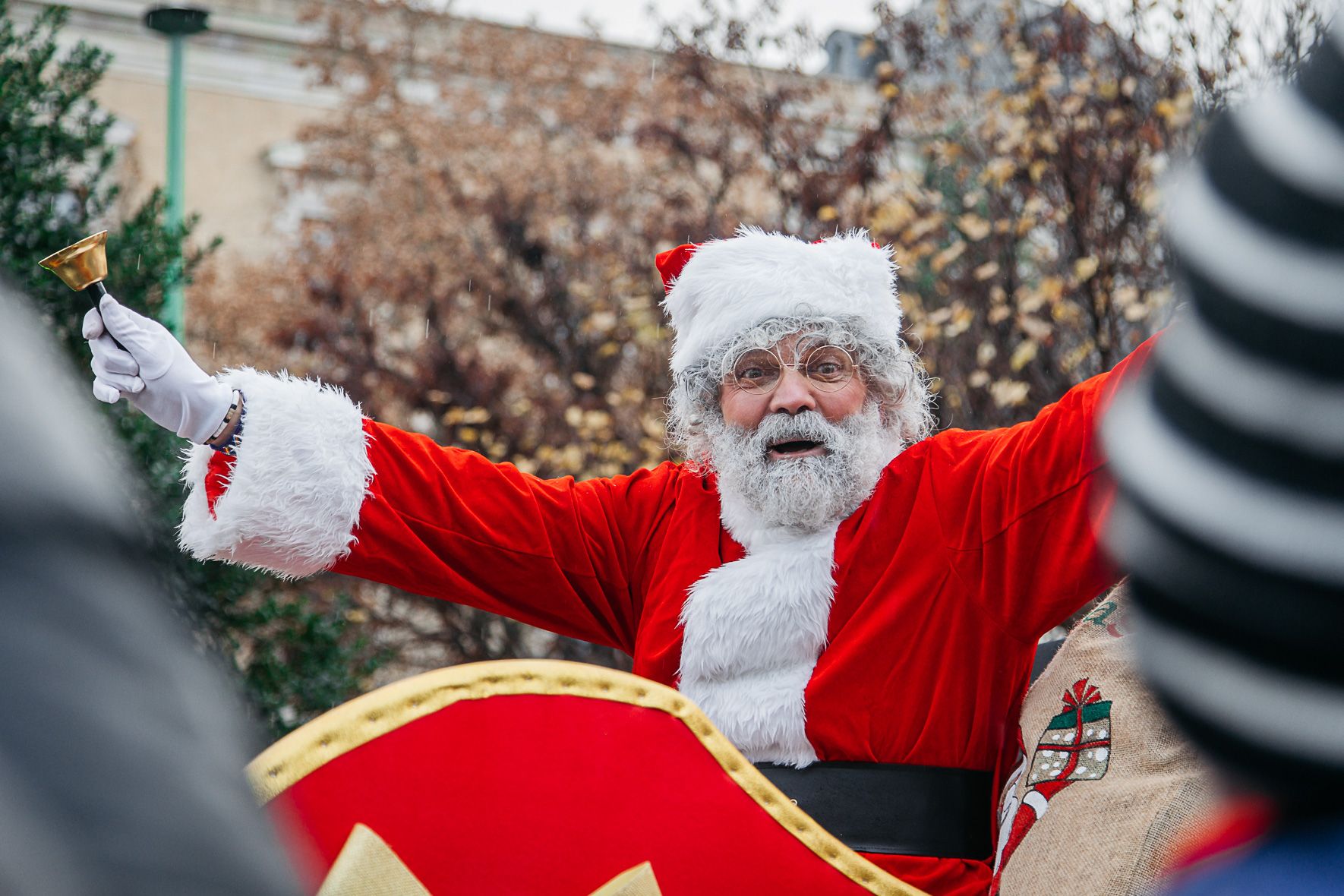 Papá Noel Salida Late mi Lente 100