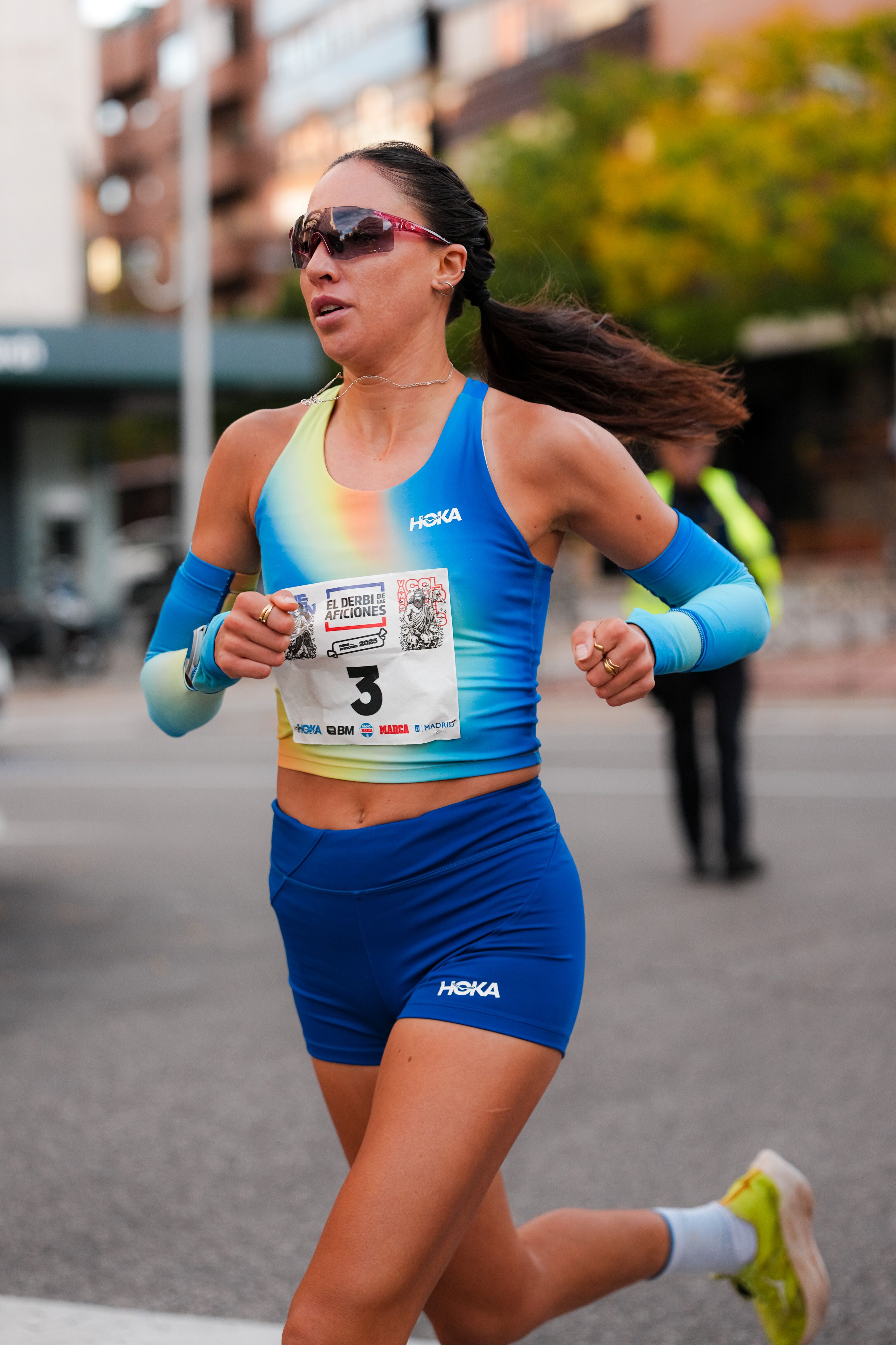 Lucía Rodríguez se impuso en el pasado Derbi de las Aficiones tras firmar su 10K más rápido de siempre (31:35). SPORTMEDIA