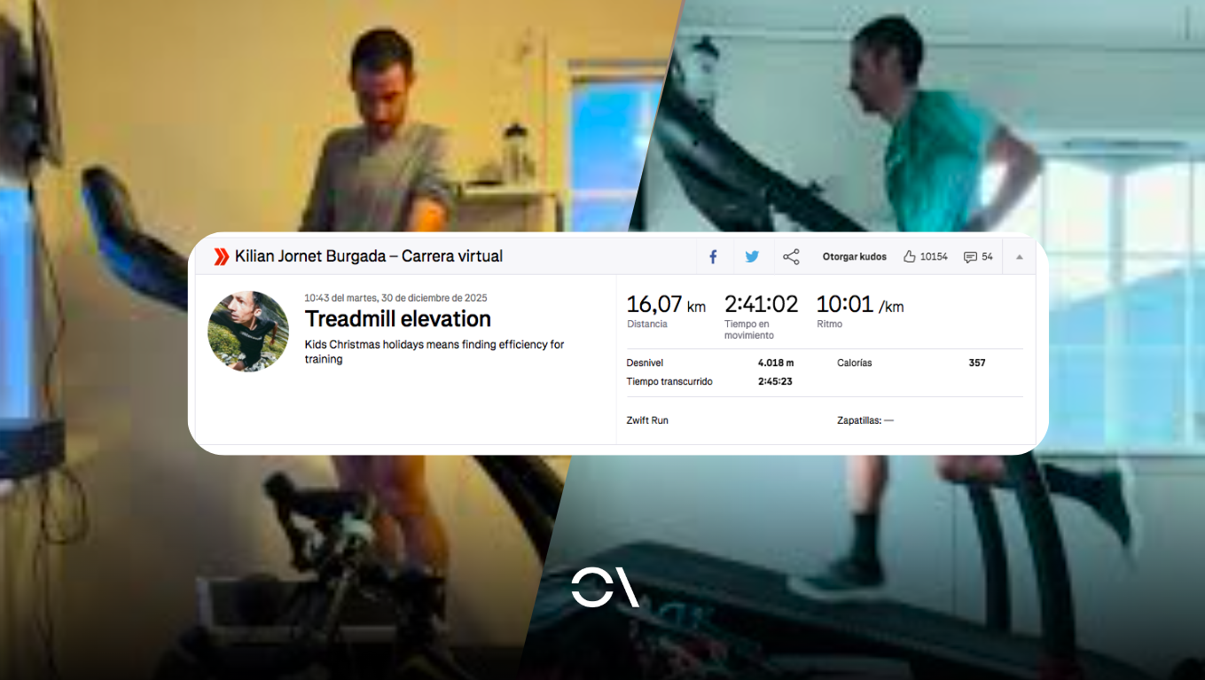 Kilian Jornet vuelve a sorprender con dos entrenamientos que parecen fuera del alcance de cualquier mortal.