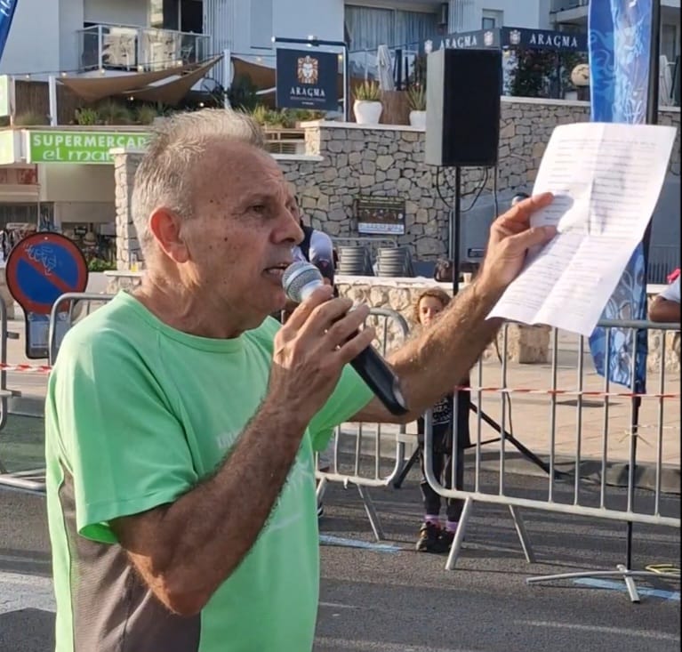 El organizador de la Milla de Ibiza es el incansable Pep Ribas