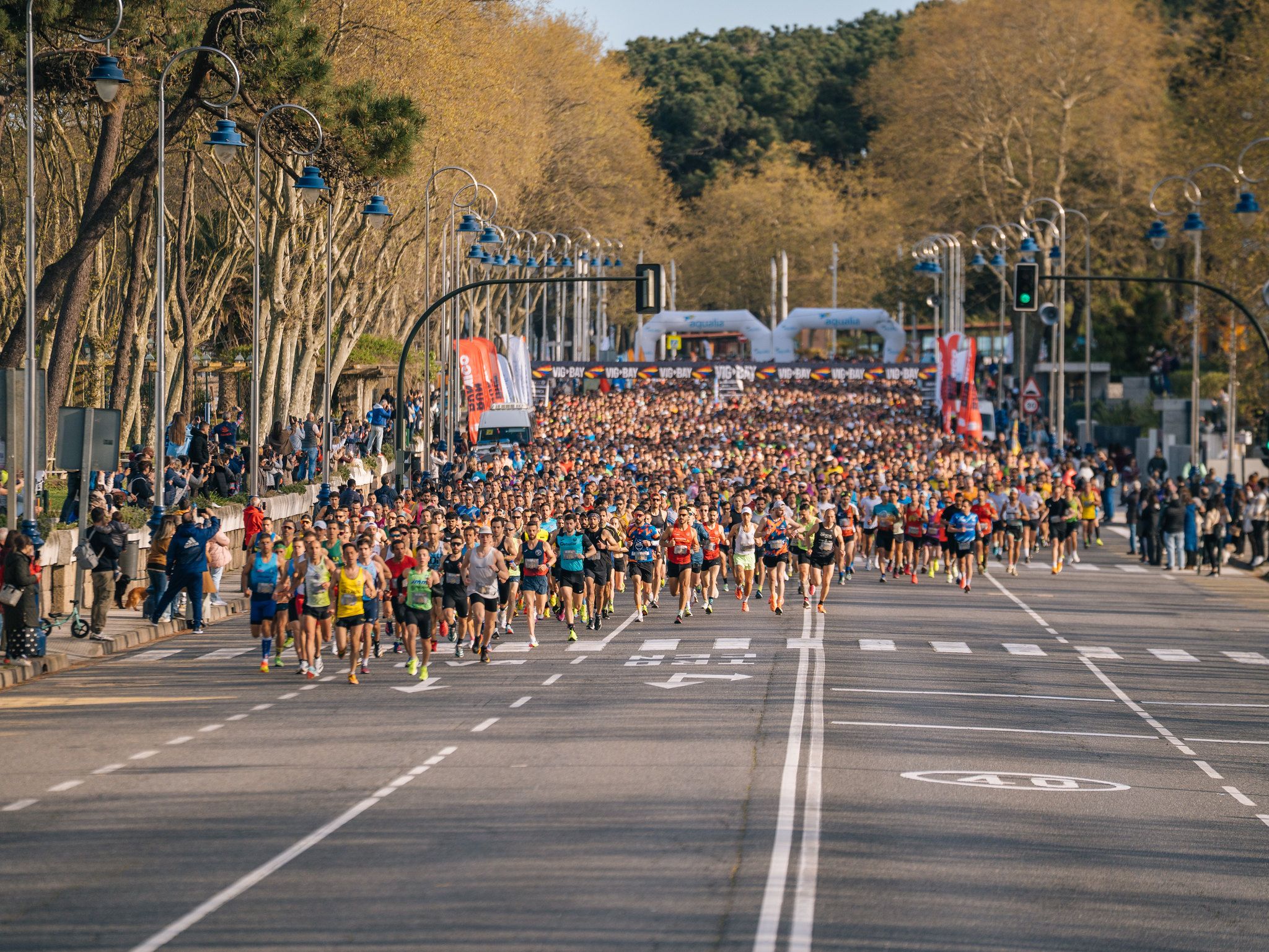 Medio maratón Vig Bay