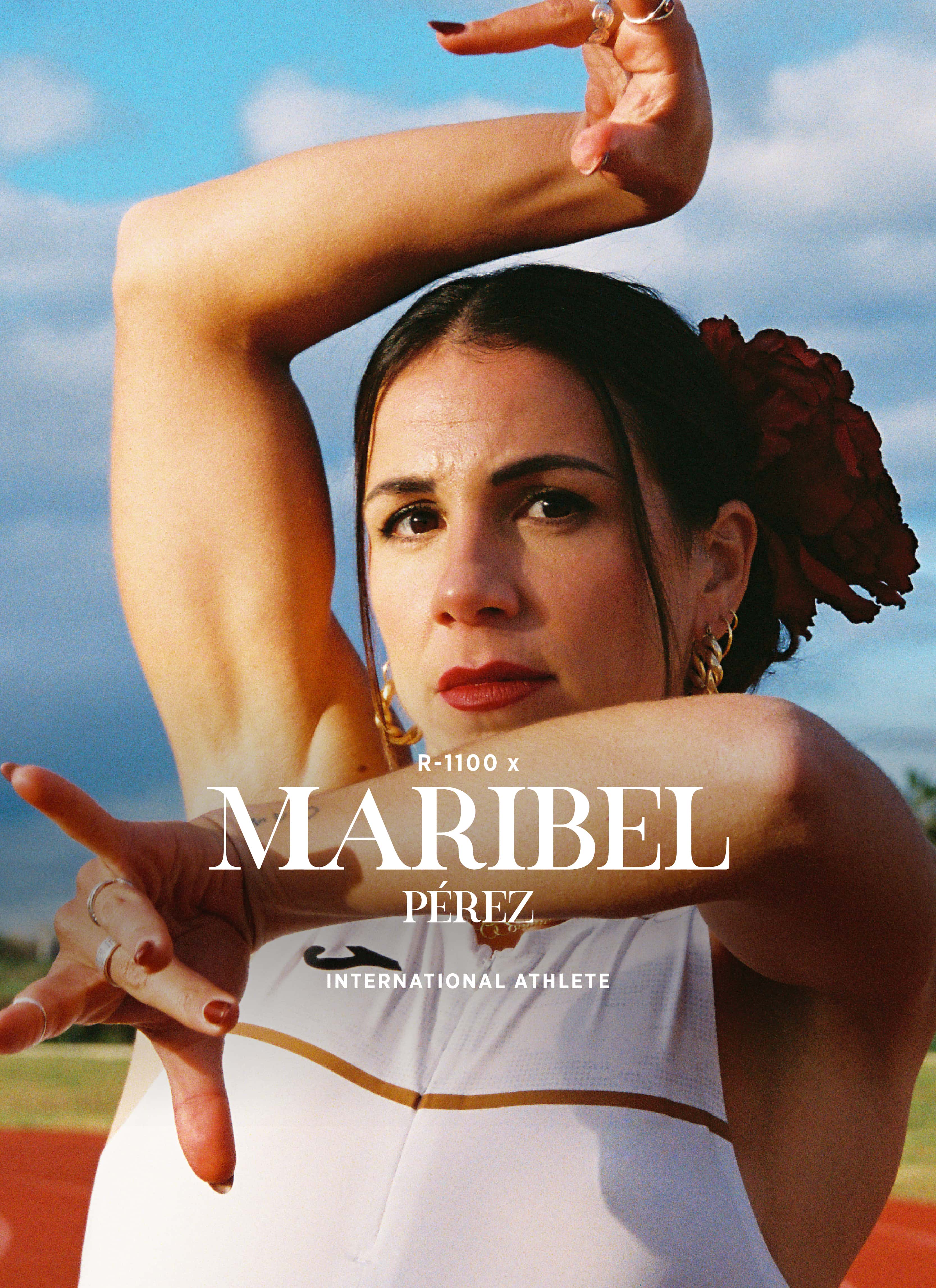 Te correr un 100 de maravilla y te posa para el anuncio de su fichaje con Joma con la misma solvencia; lo tiene todo Maribel Pérez.