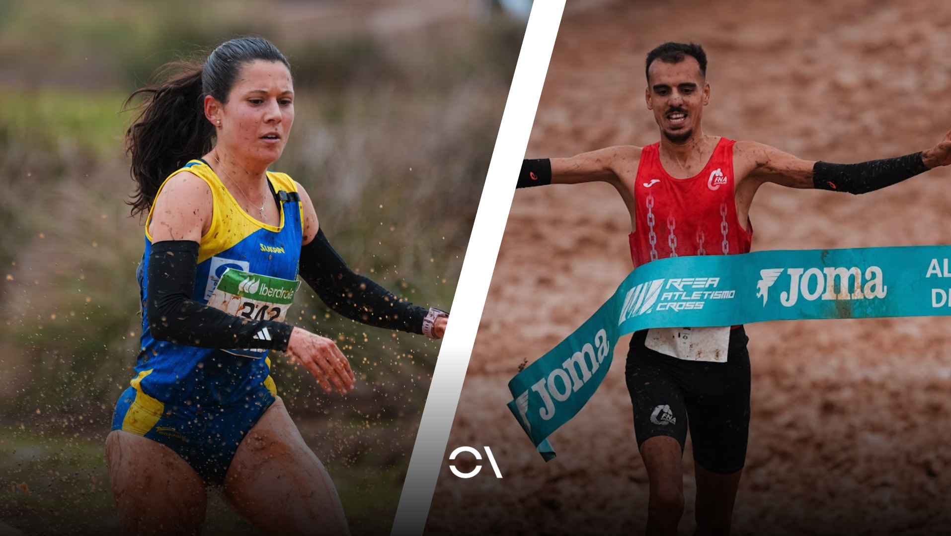 Nassim Hassaous e Isabel Barreiro, nuevos campeones de España de cross. SPORTMEDIA.