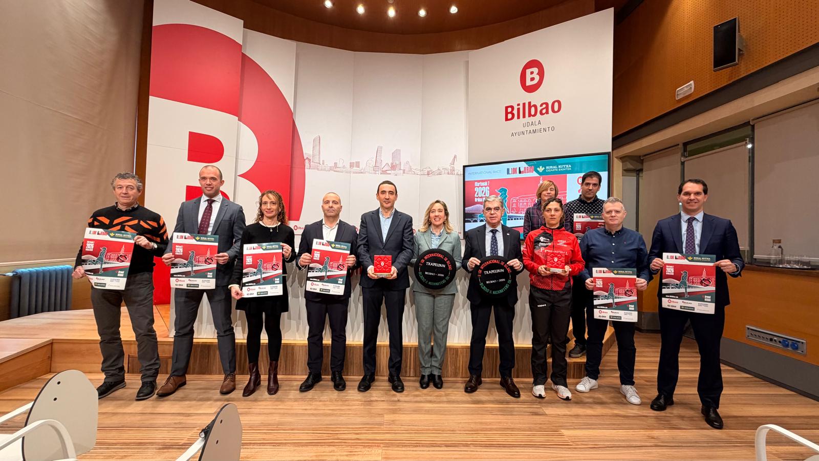 Acto de presentación del 10K Internacional de Bilbao 2026.