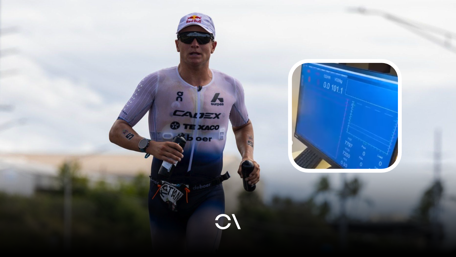 Kristian Blummenfelt comparte una prueba de esfuerzo en la que se puede ver un valor increíble de volumen máximo de oxígeno.