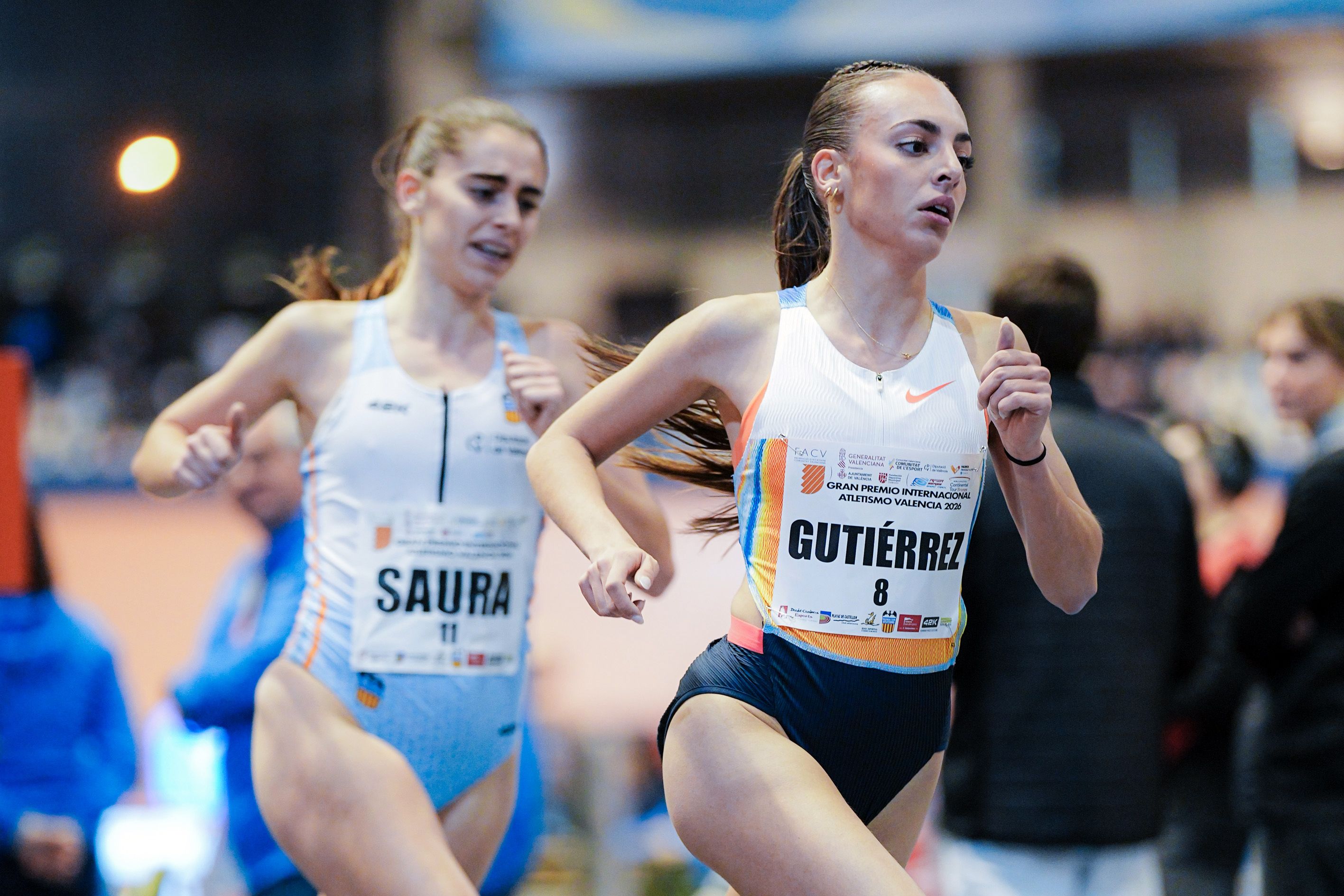 Claudia Gutiérrez bate el récord de España sub-20 de 3000 metros en Valencia. SPORTMEDIA.