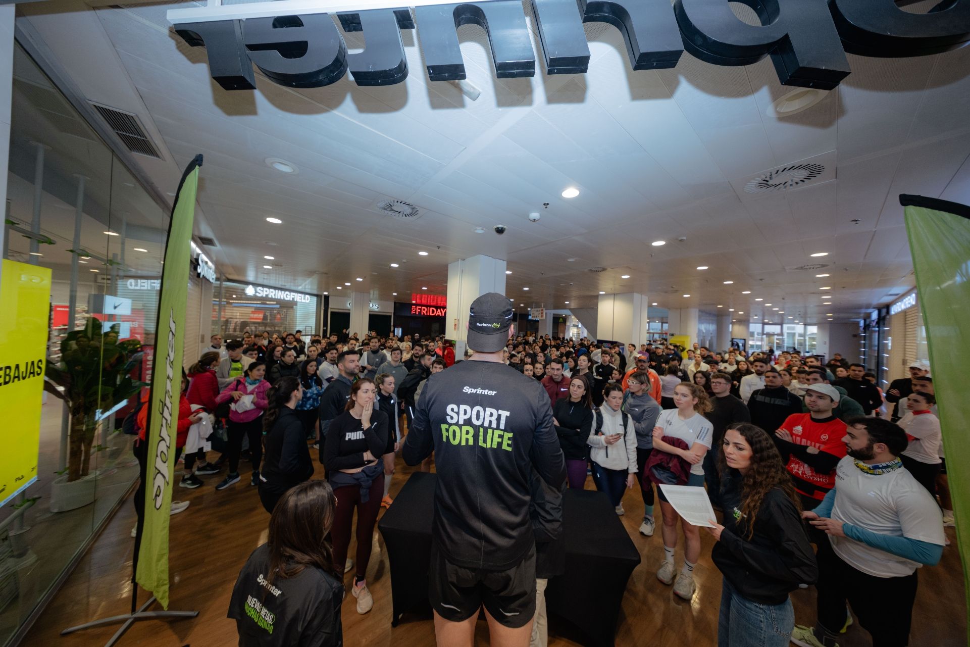 El 'Social Run Sprinter'