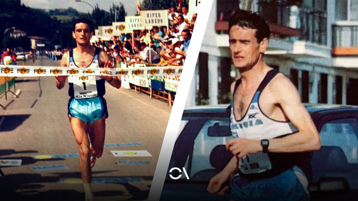 Vicente Antón es una de las leyendas del Maratón de Sevilla.