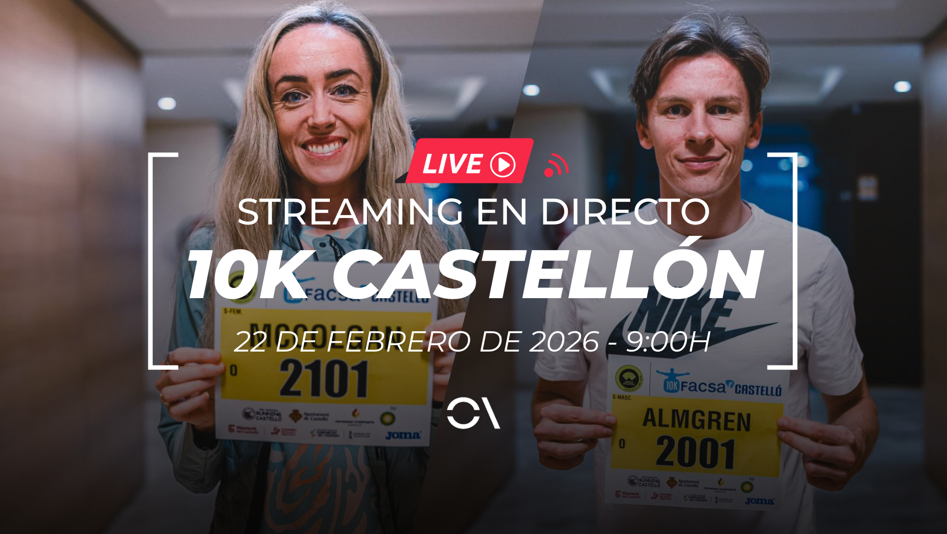 Sigue en directo el 10K de Castellón, con McColgan y Almgren en busca de récords