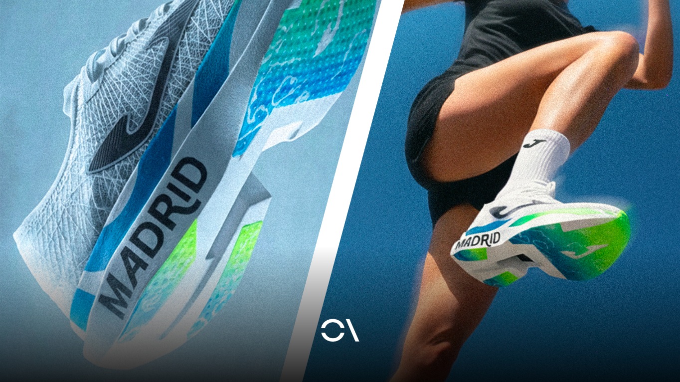 Joma presenta la RS-9000 Edición Especial Madrid y convierte “De Madrid al cielo” en 126,1 gramos de ligereza extrema.