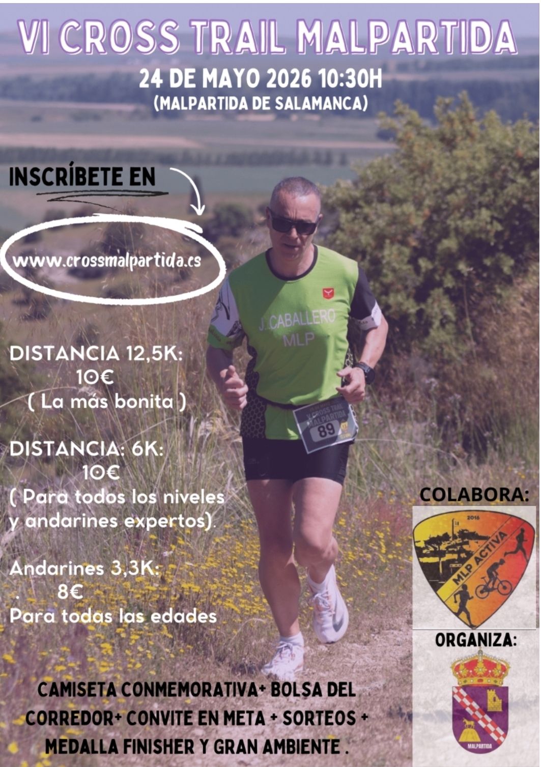 El CrossTrail  Malpartida es una prueba 100% recomendable.