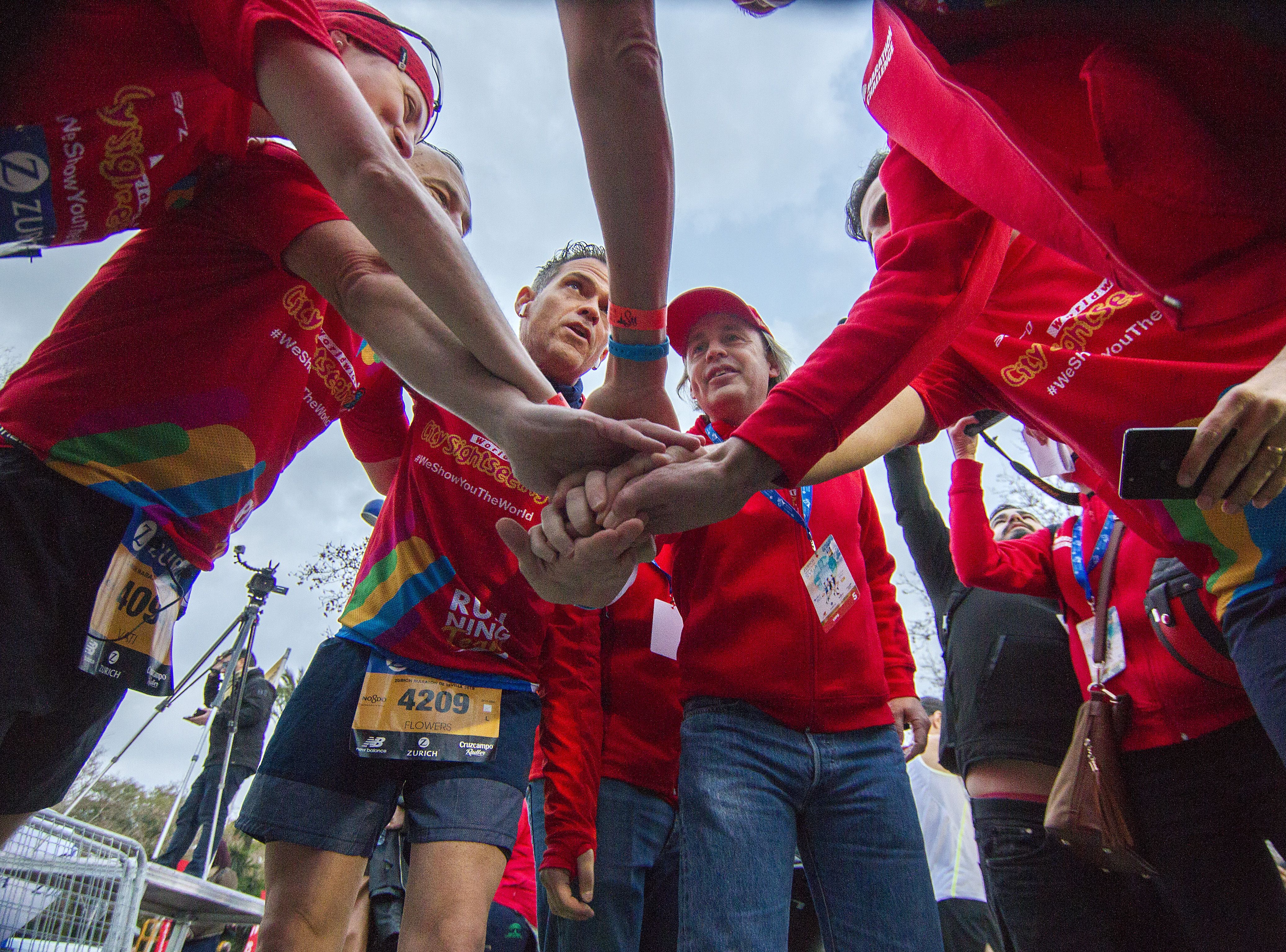 Camaradería y amor por los 42 kilómetros.