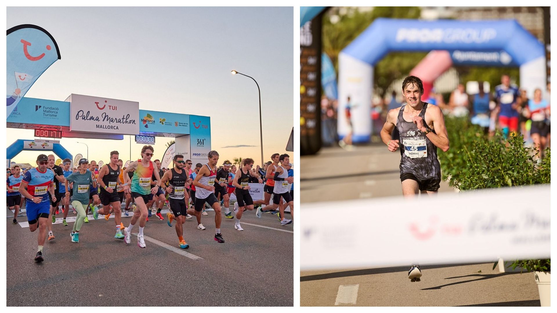 TUI Palma Marathon Mallorca.