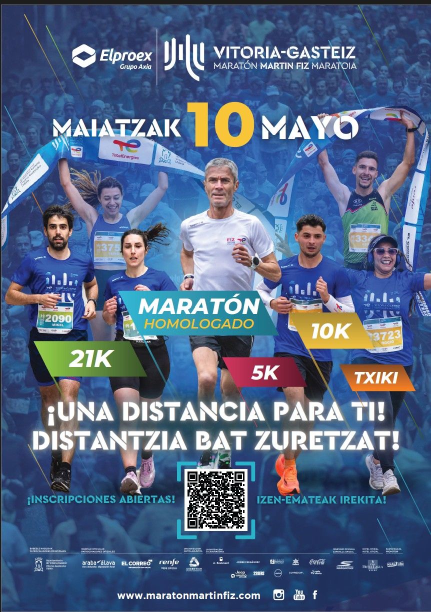 Elproex Vitoria Gasteiz Maratón Martín Fiz promete emociones fuertes