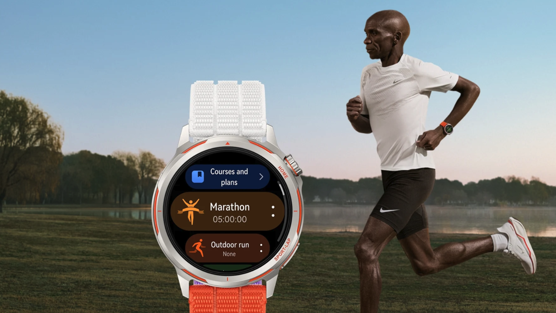 Con el Modo Maratón de HUAWEI WATCH GT Runner 2 cada kilómetro tiene una estrategia y cada segundo, una referencia.