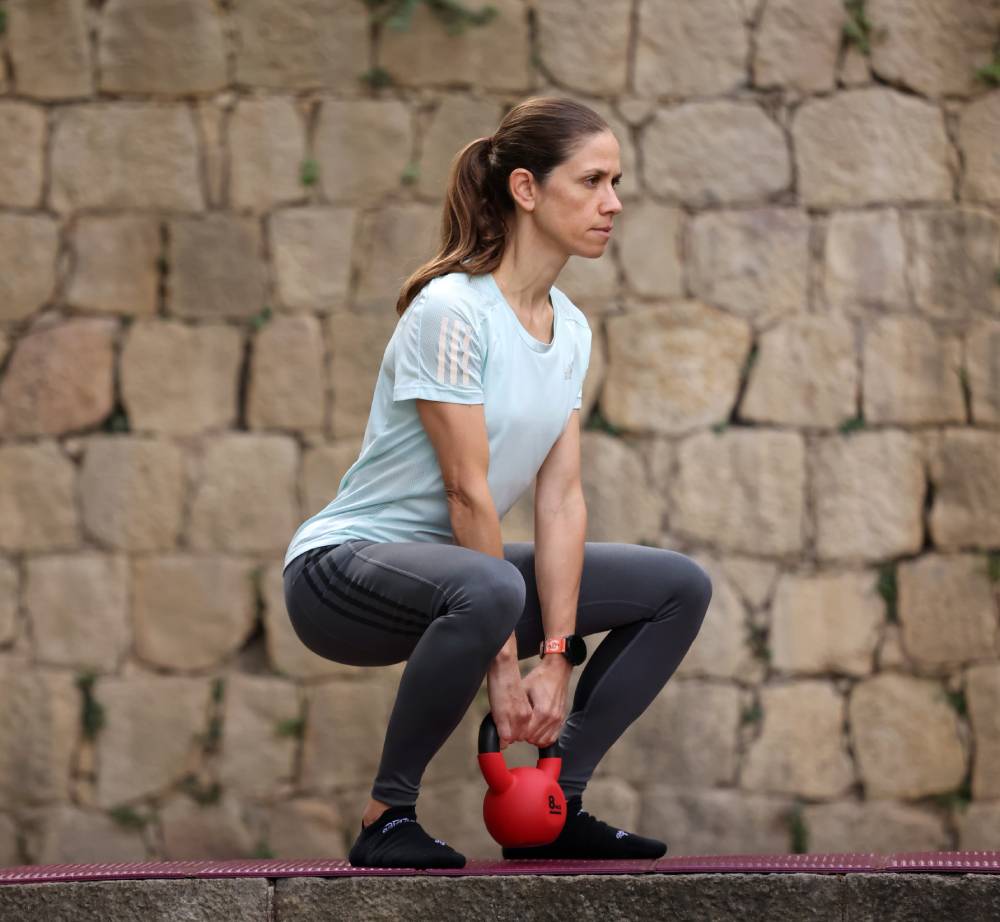 Sentadilla con Kettlebell