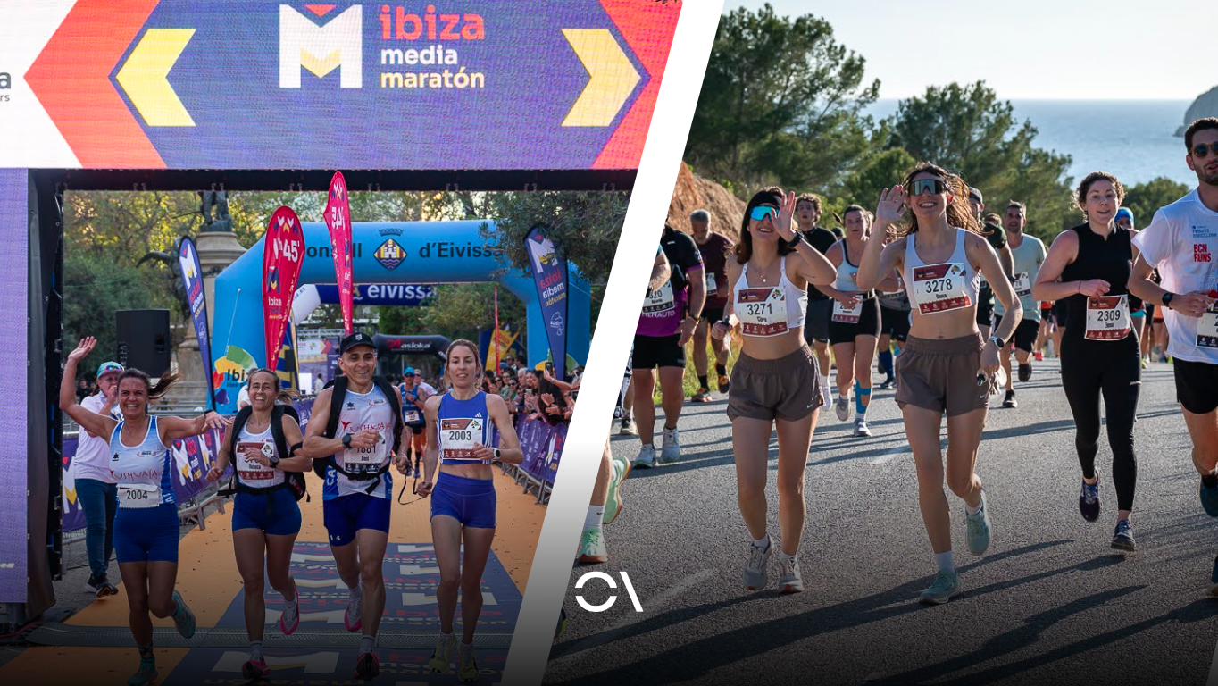 La Ibiza Media Maratón bate récords y alcanza la paridad: el 50% de los inscritos son mujeres.