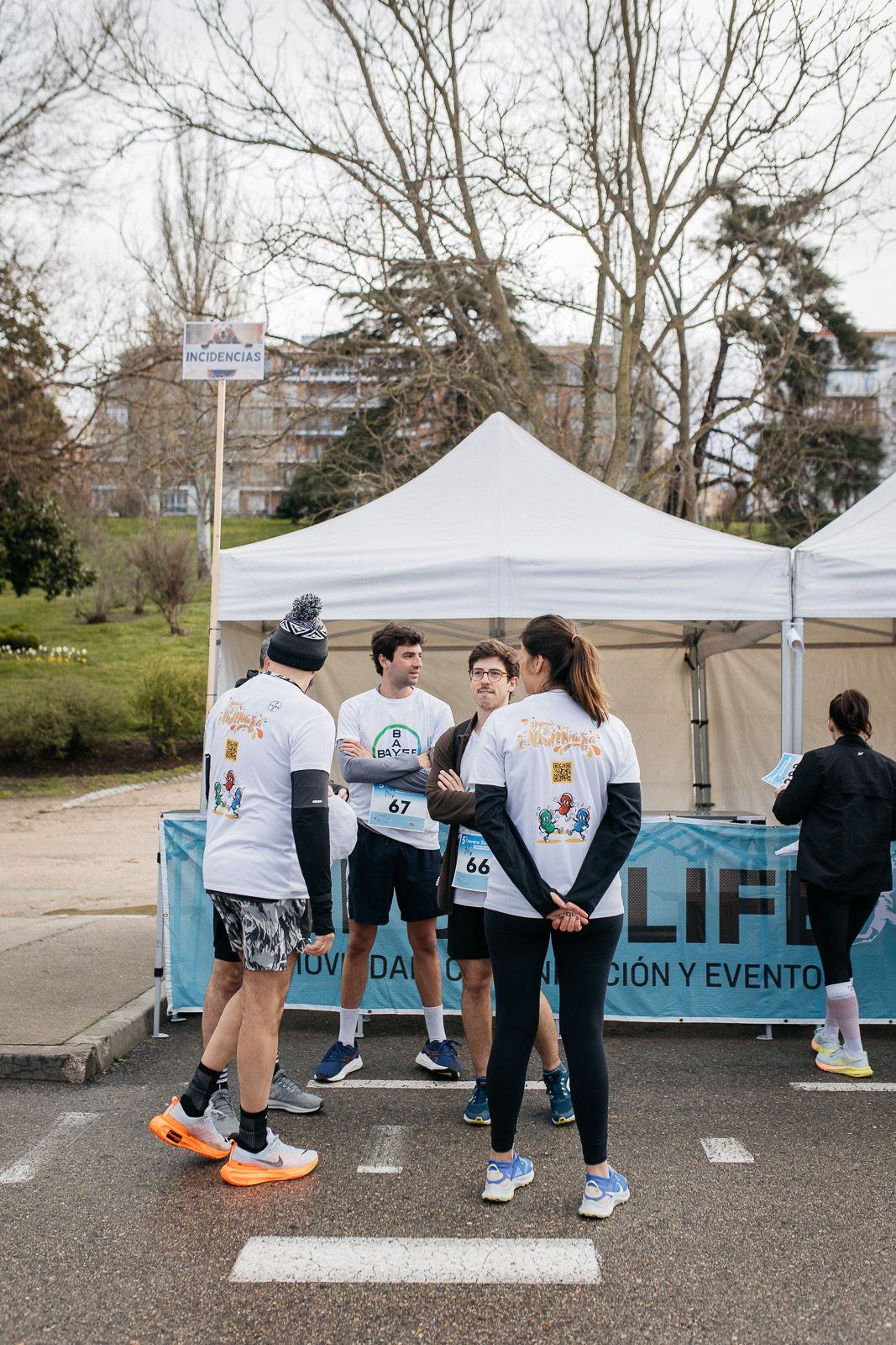 Carrera Solidaria "Muévete por la Salud Renal" ambiente salida Late mi Lente 11