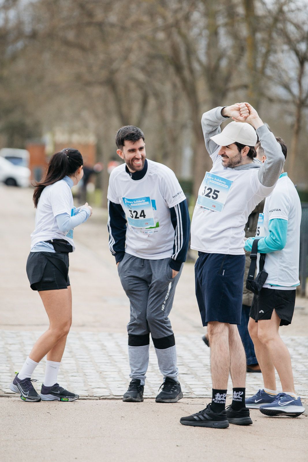 Carrera Solidaria "Muévete por la Salud Renal" ambiente salida Late mi Lente 24