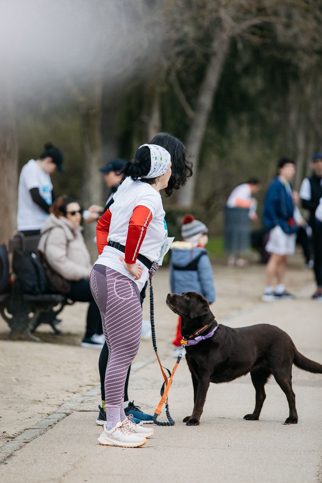Carrera Solidaria "Muévete por la Salud Renal" ambiente salida Late mi Lente 25
