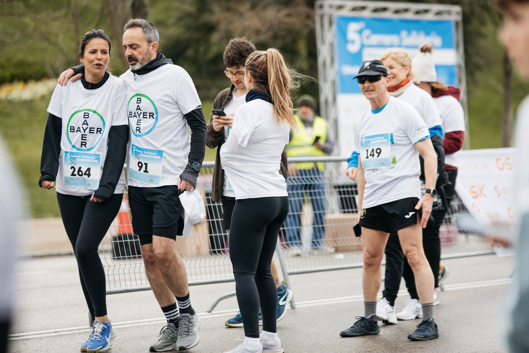 Carrera Solidaria "Muévete por la Salud Renal" ambiente salida Late mi Lente 28