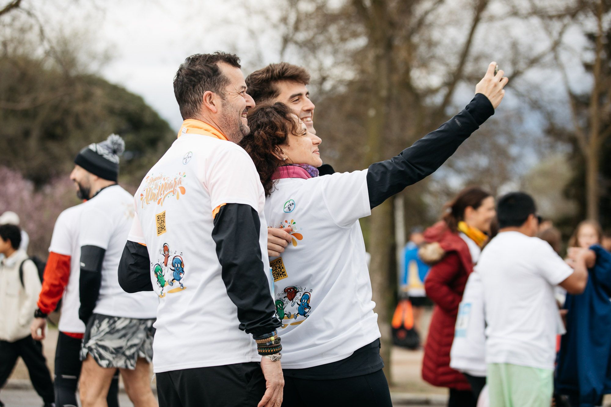 Carrera Solidaria "Muévete por la Salud Renal" ambiente salida Late mi Lente 35