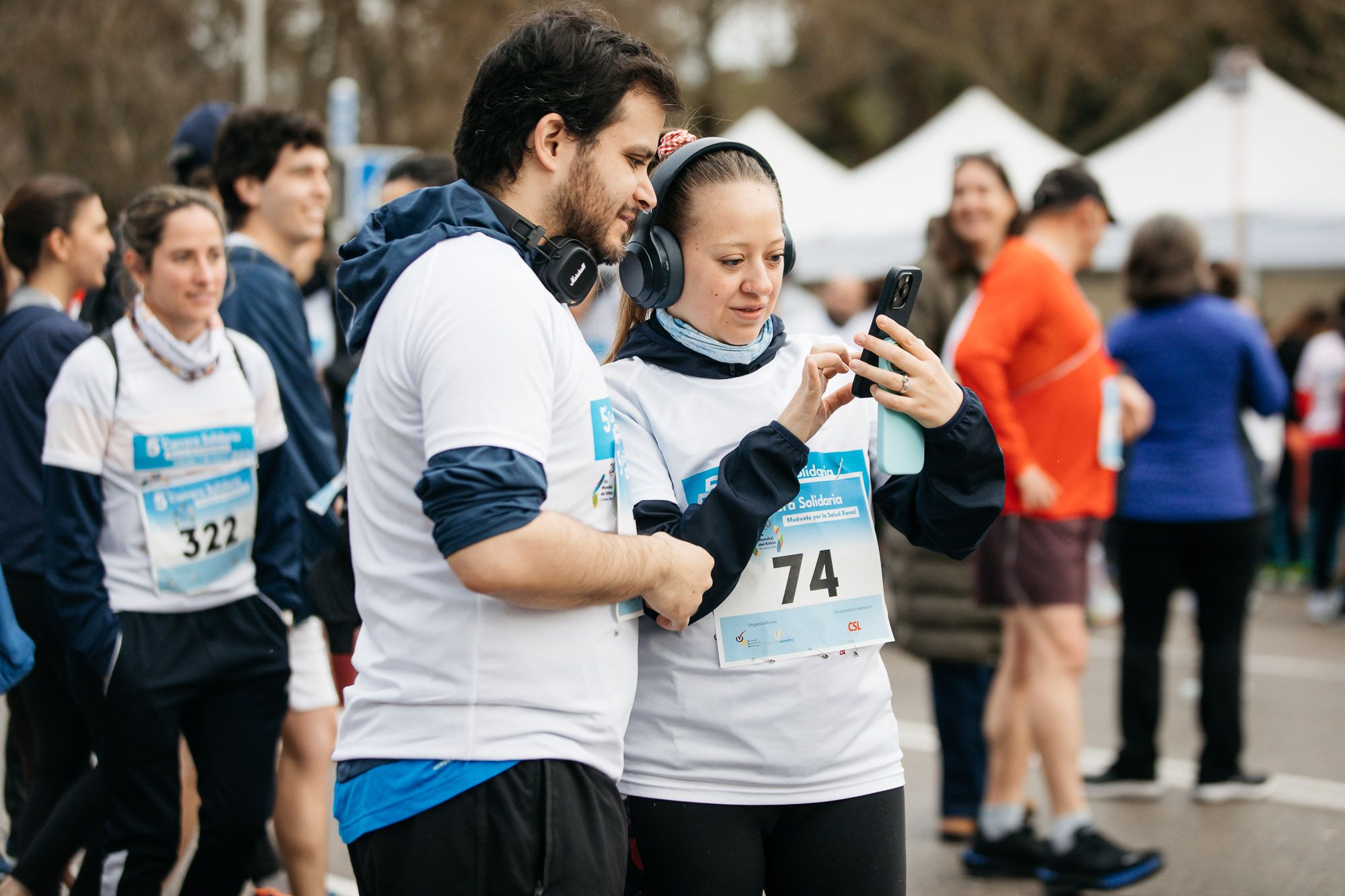 Carrera Solidaria "Muévete por la Salud Renal" ambiente salida Late mi Lente 53