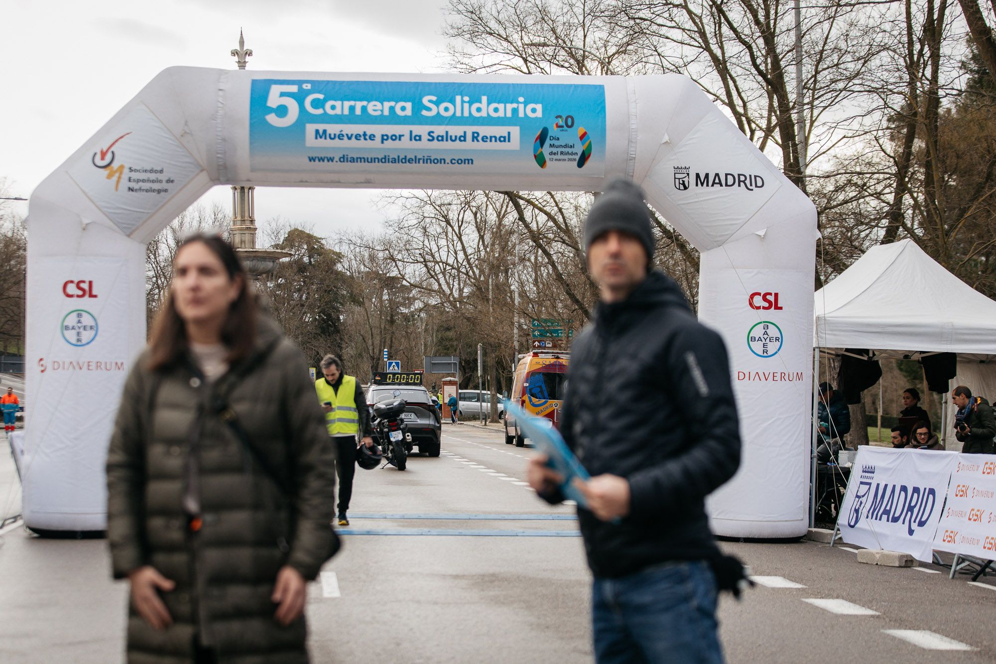 Carrera Solidaria "Muévete por la Salud Renal" ambiente salida Late mi Lente 58